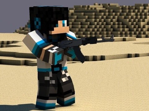 【血舞crazy】我的世界空岛战争16 沙漠之岛